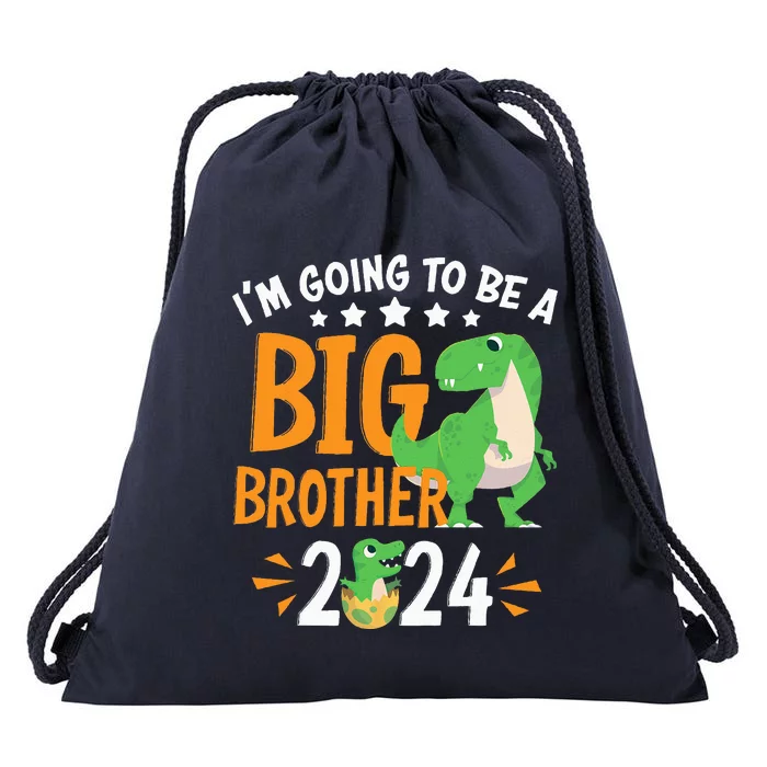 Im Going To Be A Big Brother 2024 Pregnancy Announcement Drawstring Bag