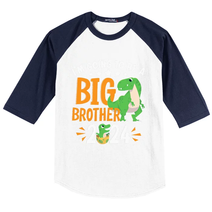 Im Going To Be A Big Brother 2024 Pregnancy Announcement Baseball Sleeve Shirt