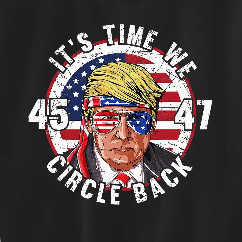 ItS Gonna Take A Hillbilly And A Felon To Fix Trump Vance Kids Sweatshirt