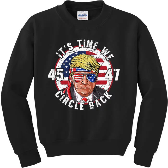 ItS Gonna Take A Hillbilly And A Felon To Fix Trump Vance Kids Sweatshirt