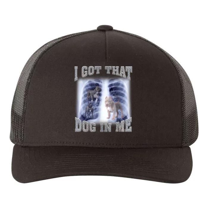 I Got That Dog In Me Xray Meme Yupoong Adult 5-Panel Trucker Hat