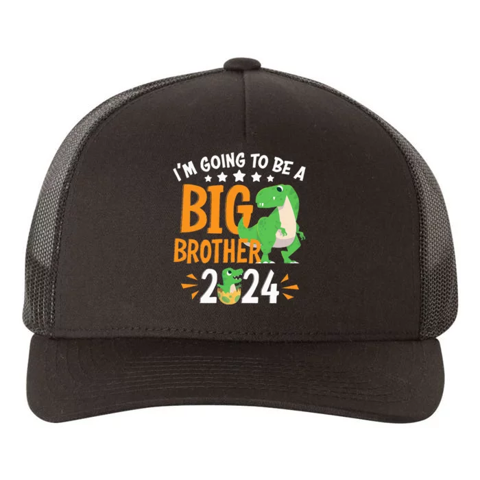 I'm Going To Be A Big Brother 2024 Pregnancy Announcement Yupoong Adult 5-Panel Trucker Hat