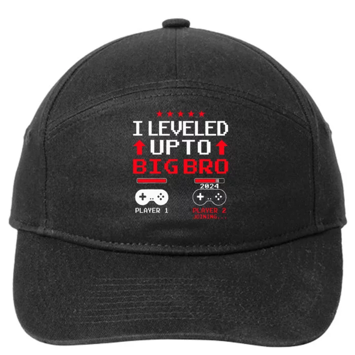 IM Going To Be A Big Brother 2024 I Leveled Up To Big Bro 7-Panel Snapback Hat