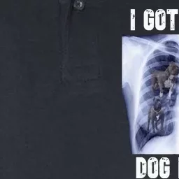 I Got That Dog In Me Xray Softstyle Adult Sport Polo