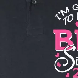 Im Going To Be A Big Sister 2024 Pregnancy Announcement Softstyle Adult Sport Polo