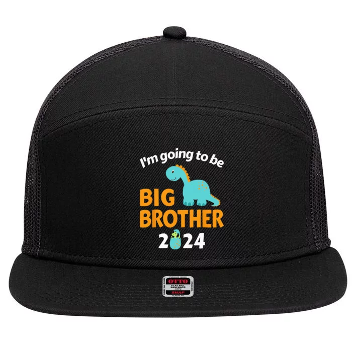 Im Going To Be Big Brother 2024 For Pregnancy Announcement 7 Panel Mesh Trucker Snapback Hat