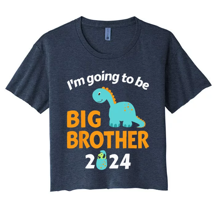 Im Going To Be Big Brother 2024 For Pregnancy Announcement Women's Crop Top Tee