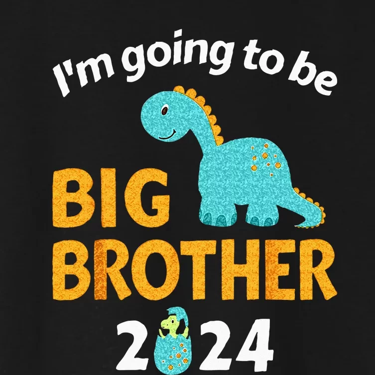 Im Going To Be Big Brother 24 For Pregnancy Announcement Women's Crop Top Tee