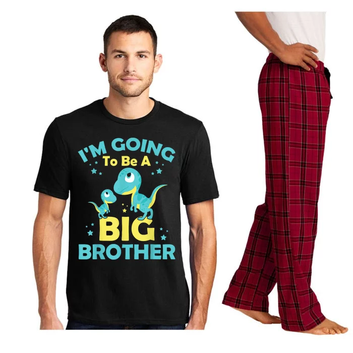 I'm Going To Be A Big Brother Family Dinosaur Cute Funny Pajama Set