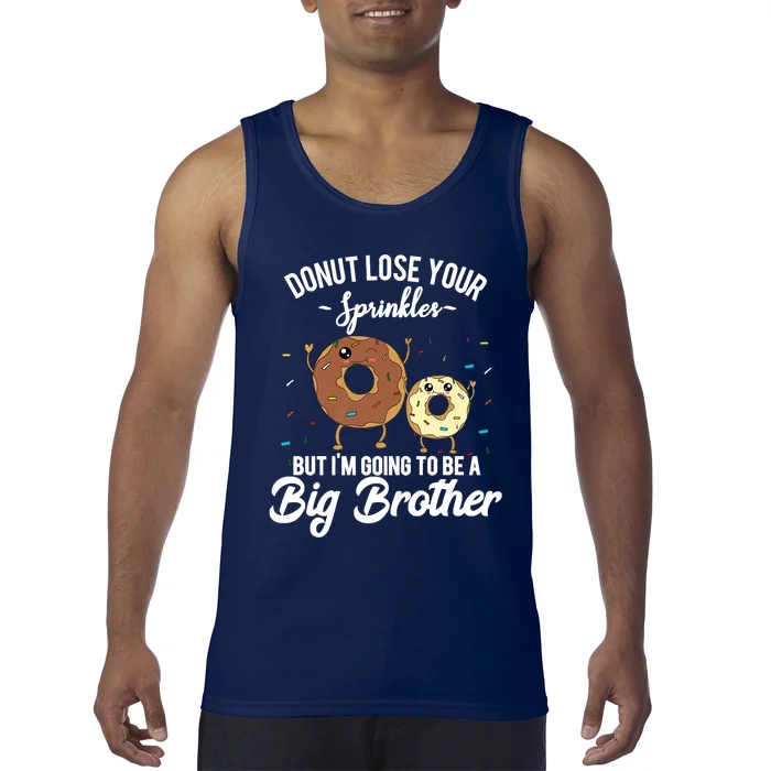 I'm Going To Be A Big Brother Pregnancy Announcement Quote Tank Top