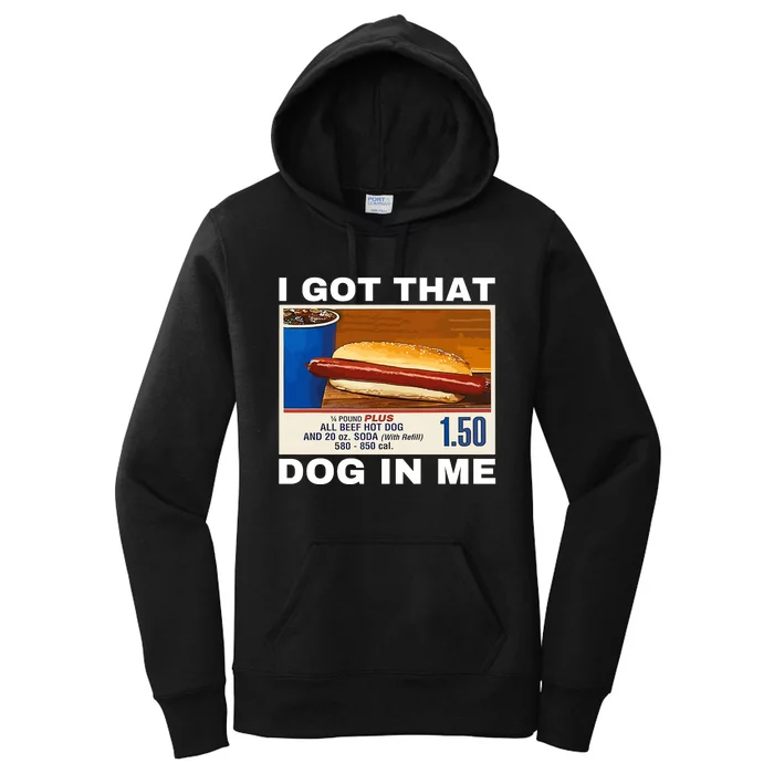 I Got That Dog In Me Women's Pullover Hoodie