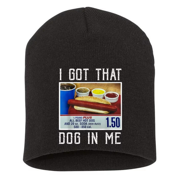 I Got That Dog In Me Short Acrylic Beanie