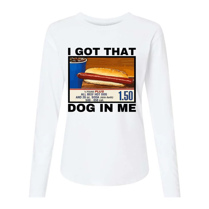 I Got That Dog In Me Womens Cotton Relaxed Long Sleeve T-Shirt