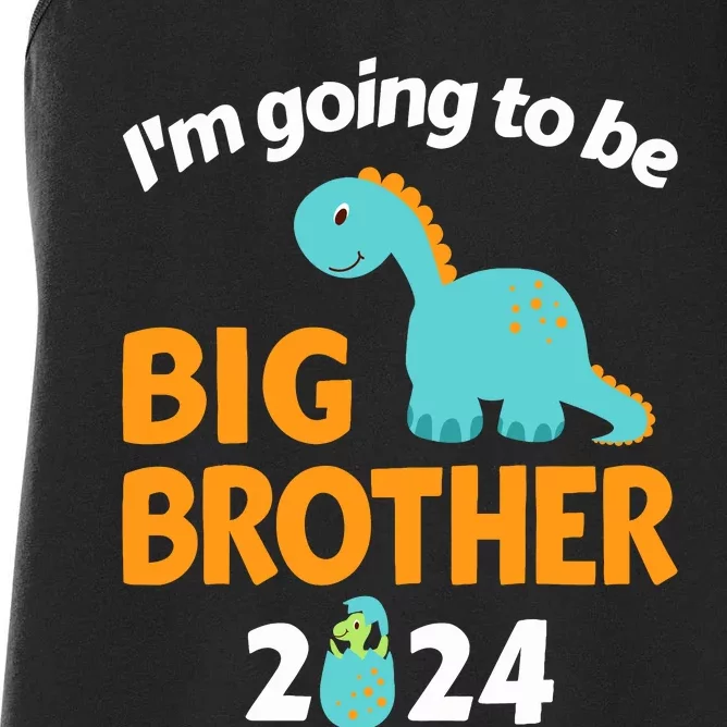 IM Going To Be Big Brother 2024 For Pregnancy Announcement Women's Racerback Tank