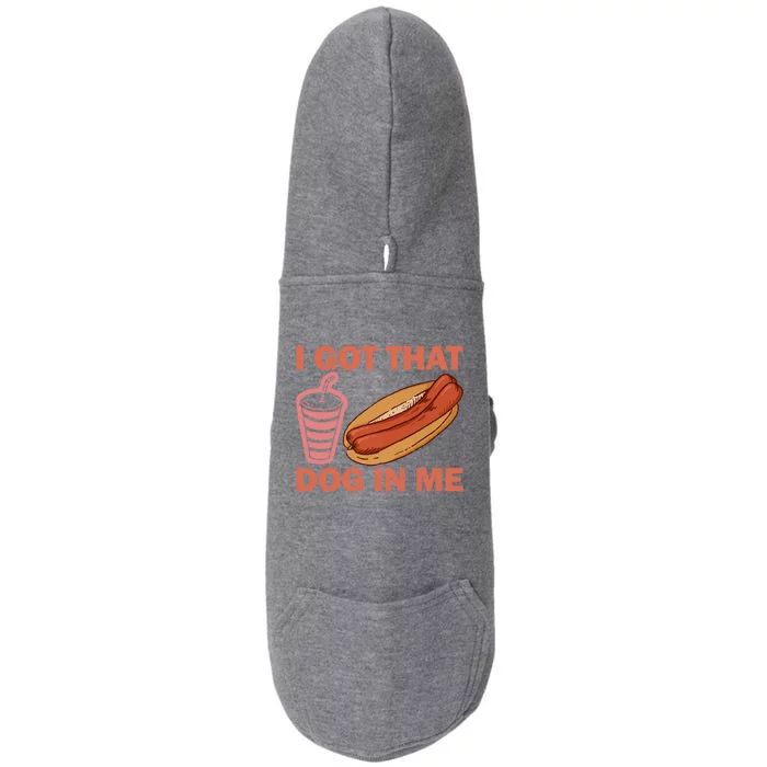 I Got That Dog In Me Double Hotdog Funny Doggie 3-End Fleece Hoodie