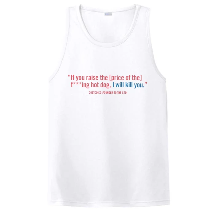 I Got That Dog In Me Costco Hot Dog Performance Tank