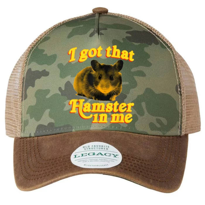 I Got That Hamster In Me Legacy Tie Dye Trucker Hat