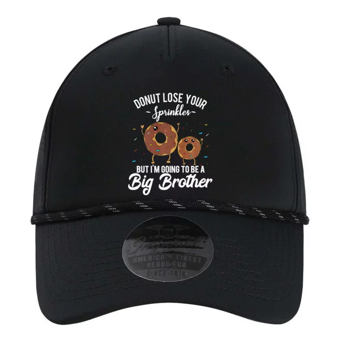 I'm Going To Be A Big Brother Birth Baby Announcement Donut Performance The Dyno Cap