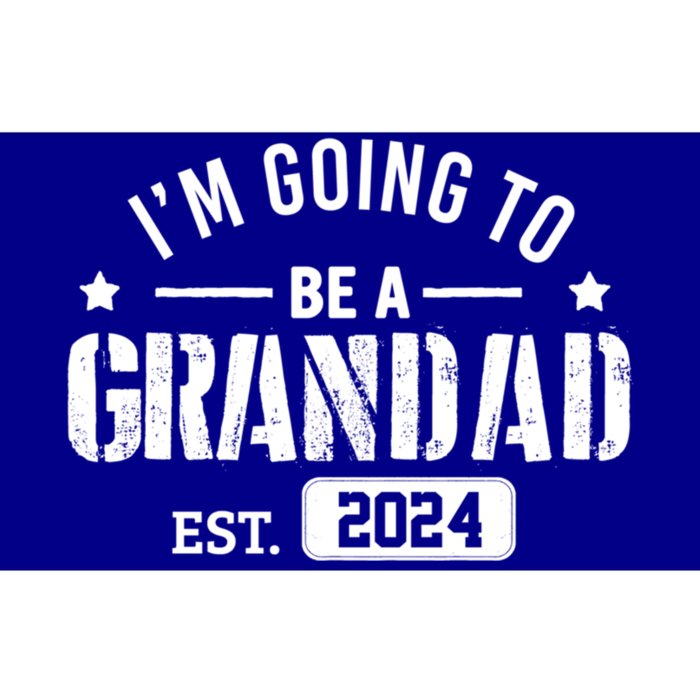 Im Going To Be A Grandad Est 2024 Funny Gift Promoted To Grandpa Great Gift Bumper Sticker