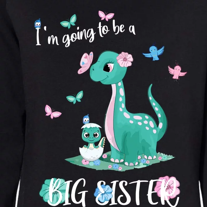 IM Going To Be A Big Sister 2024 Announcing Pregnancy Womens California Wash Sweatshirt