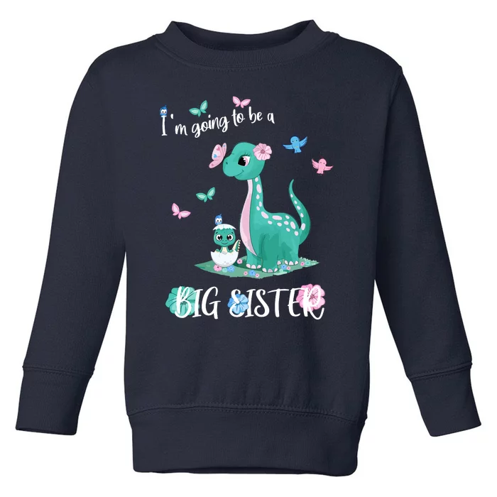 IM Going To Be A Big Sister 2024 Announcing Pregnancy Toddler Sweatshirt