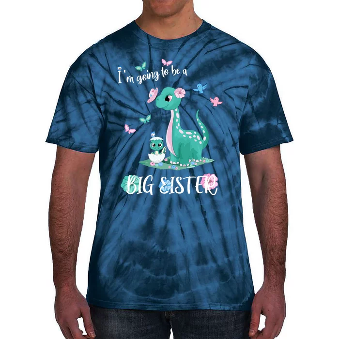 IM Going To Be A Big Sister 2024 Announcing Pregnancy Tie-Dye T-Shirt