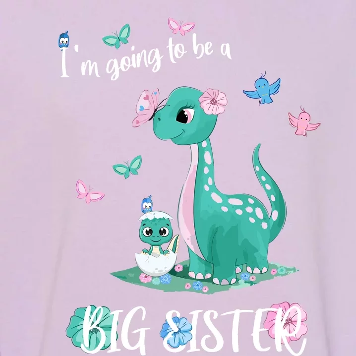 IM Going To Be A Big Sister 2024 Announcing Pregnancy Garment-Dyed Sweatshirt