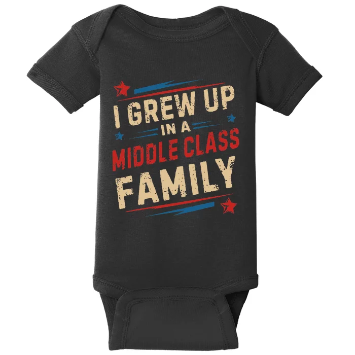 I Grew Up In A Middle Class Family Kamala Harris Answers All Baby Bodysuit