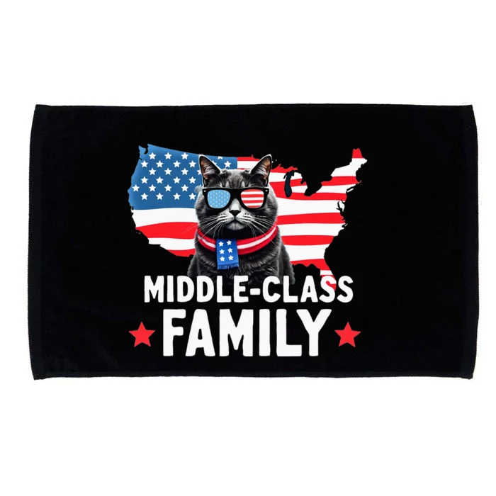 I Grew Up In A Middle Class Family Kamala Harris 2024 Microfiber Hand Towel