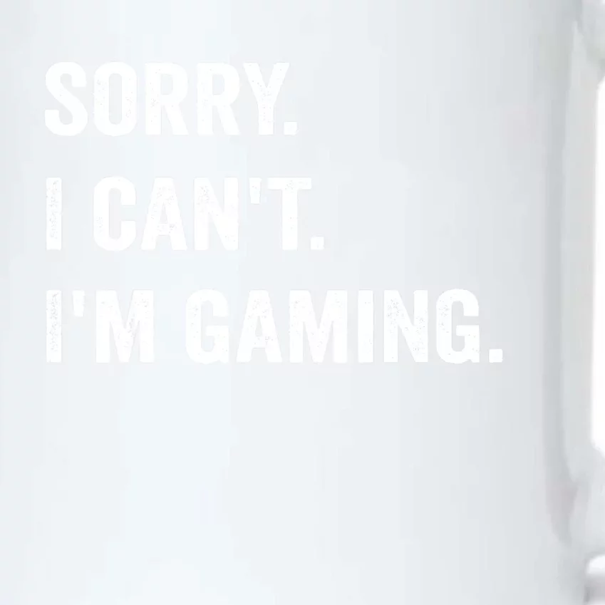 I'm Gaming Video Games Funny Gamer Gift For Teen Black Color Changing Mug