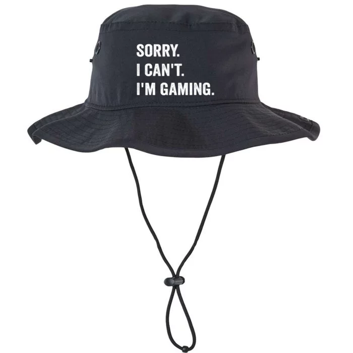 I'm Gaming Video Games Funny Gamer Gift For Boys Teen Legacy Cool Fit Booney Bucket Hat