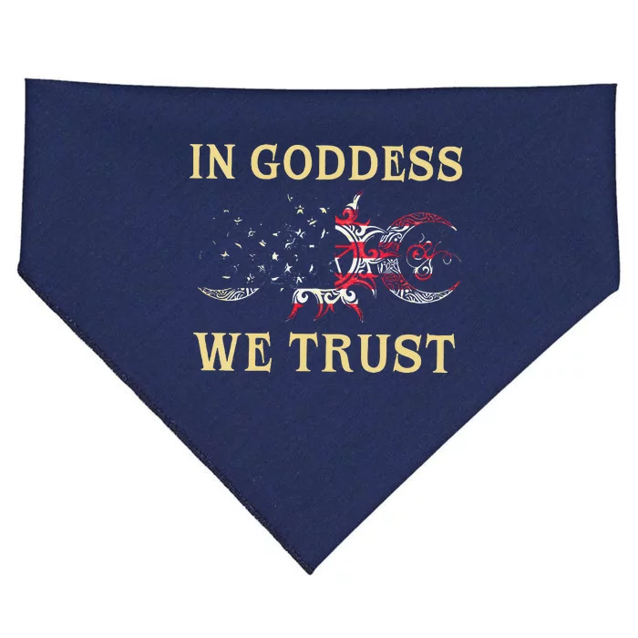 In Goddess We Trust USA-Made Doggie Bandana