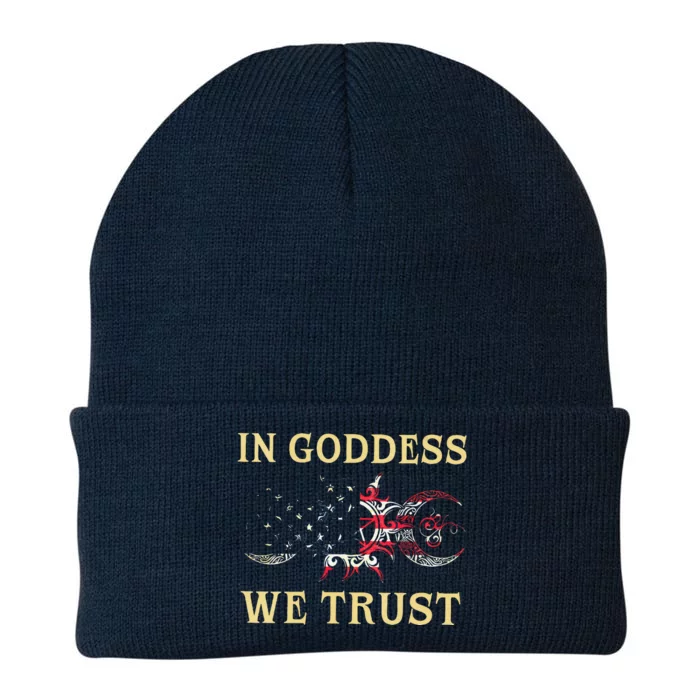 In Goddess We Trust Knit Cap Winter Beanie