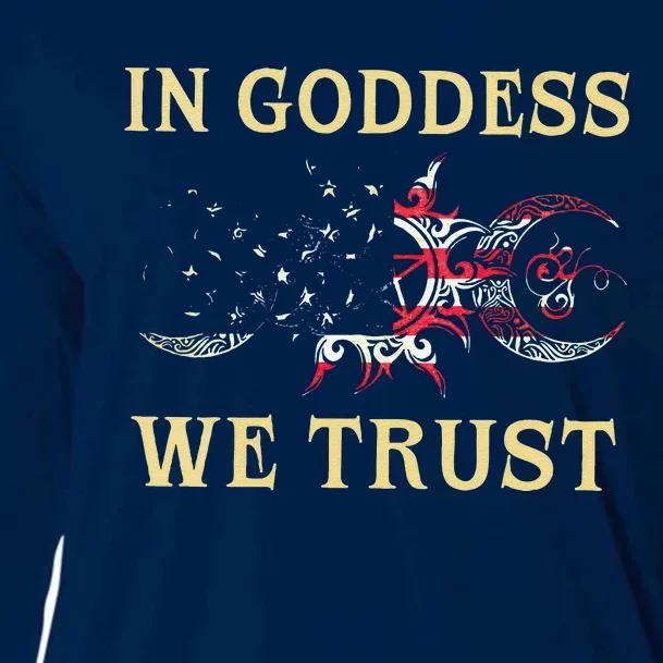 In Goddess We Trust Cooling Performance Long Sleeve Crew