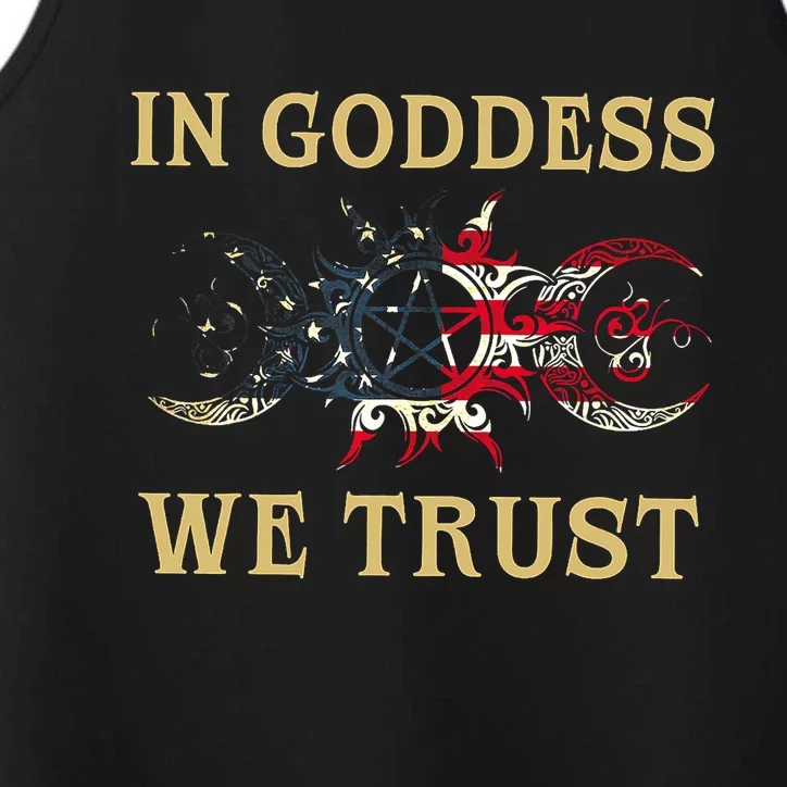 In Goddess We Trust Performance Tank