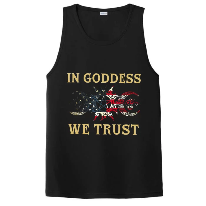 In Goddess We Trust Performance Tank