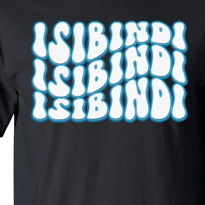 Isibindi Groovy Wavy Style School Spirit Wear Tall T-Shirt