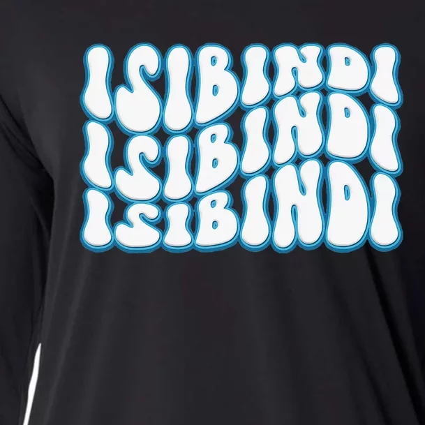 Isibindi Groovy Wavy Style School Spirit Wear Cooling Performance Long Sleeve Crew