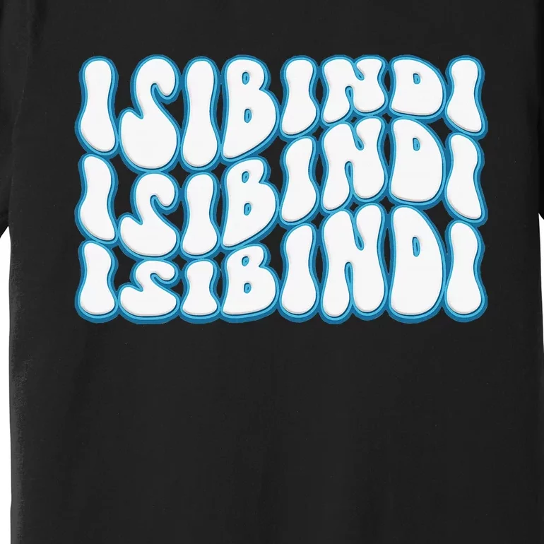 Isibindi Groovy Wavy Style School Spirit Wear Premium T-Shirt