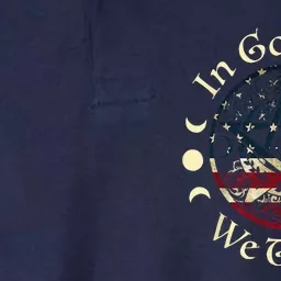 In Goddess We Trust Witch Lover American Flag Softstyle Adult Sport Polo