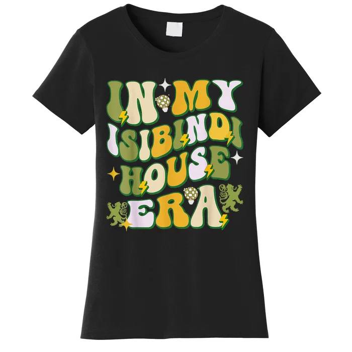 Isibindi Groovy Wavy Style School Spirit Wear Women's T-Shirt