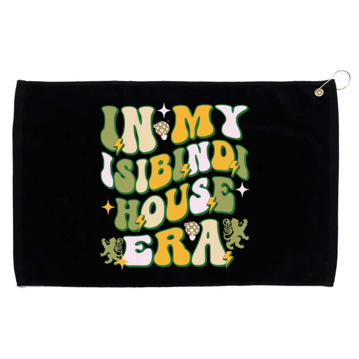 Isibindi Groovy Wavy Style School Spirit Wear Grommeted Golf Towel