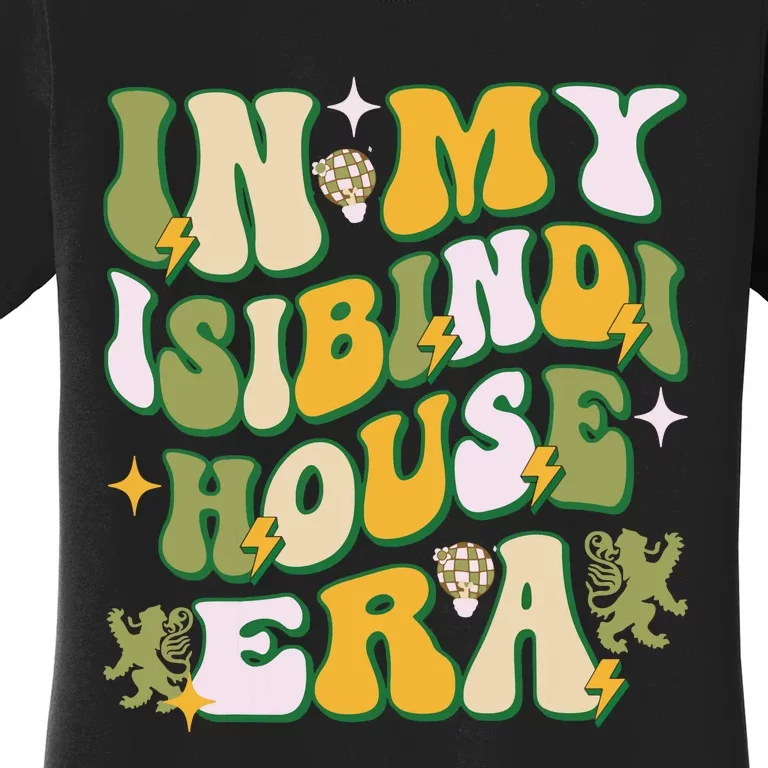 Isibindi Groovy Wavy Style School Spirit Wear Women's T-Shirt