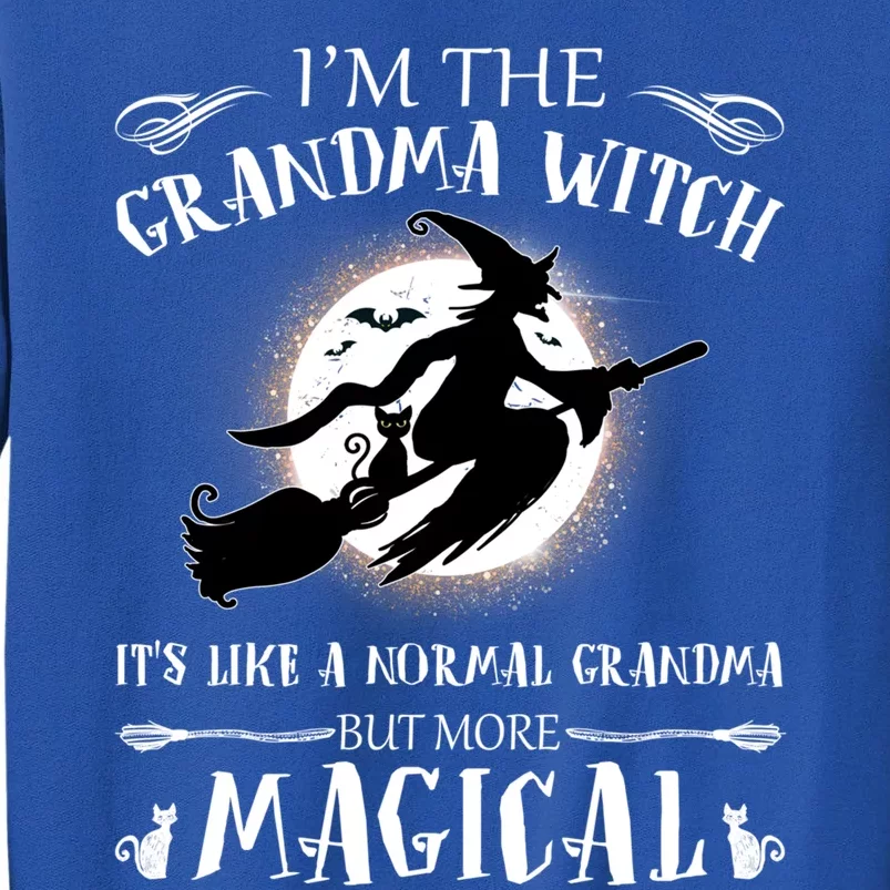 IM Grandma Witch Like A Normal Grandma But More Magical Cool Gift Sweatshirt