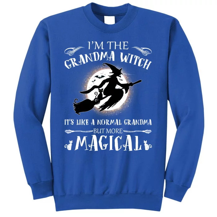 IM Grandma Witch Like A Normal Grandma But More Magical Cool Gift Sweatshirt