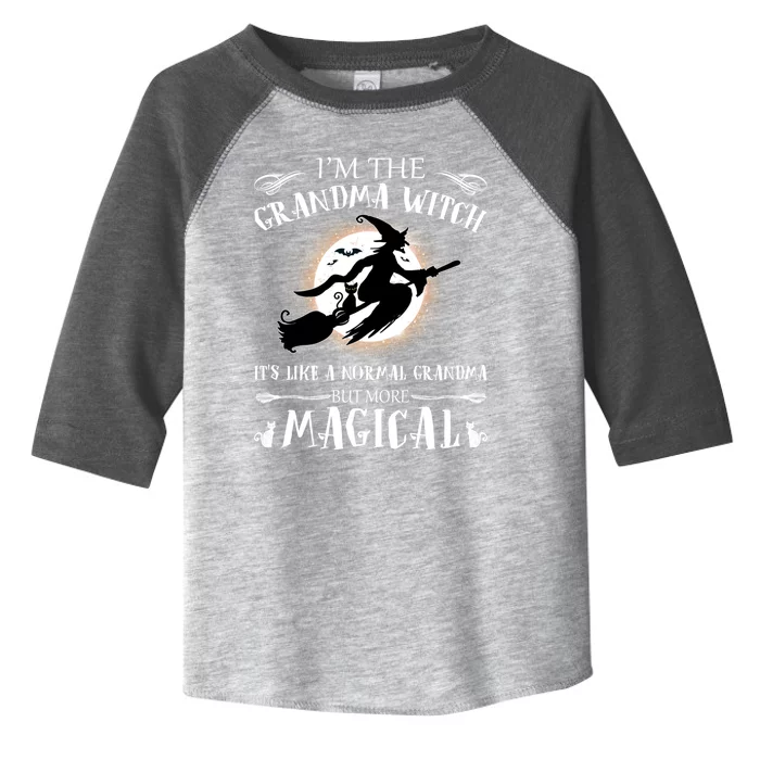 IM Grandma Witch Like A Normal Grandma But More Magical Cool Gift Toddler Fine Jersey T-Shirt