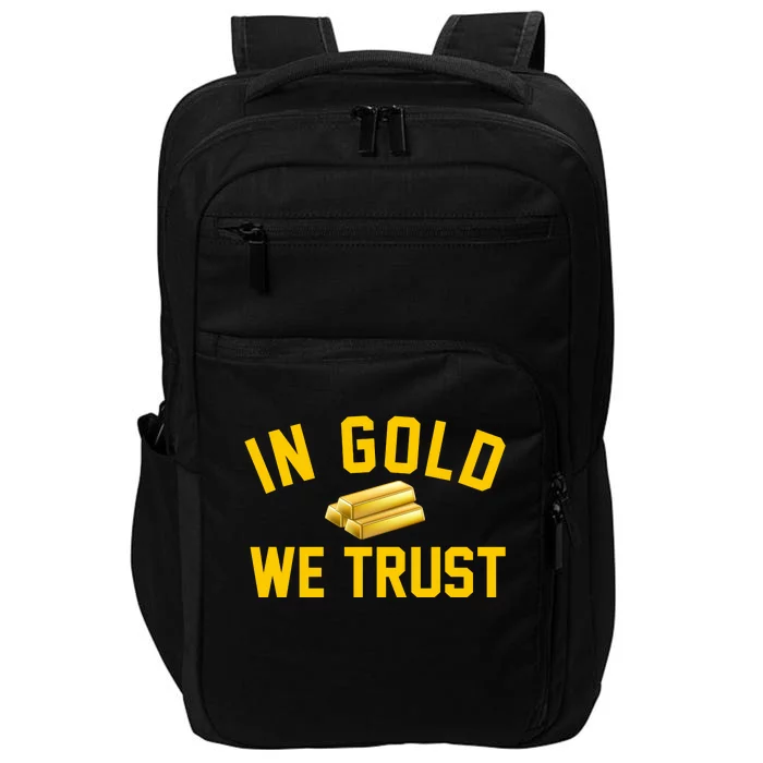 In Gold We Trust Impact Tech Backpack