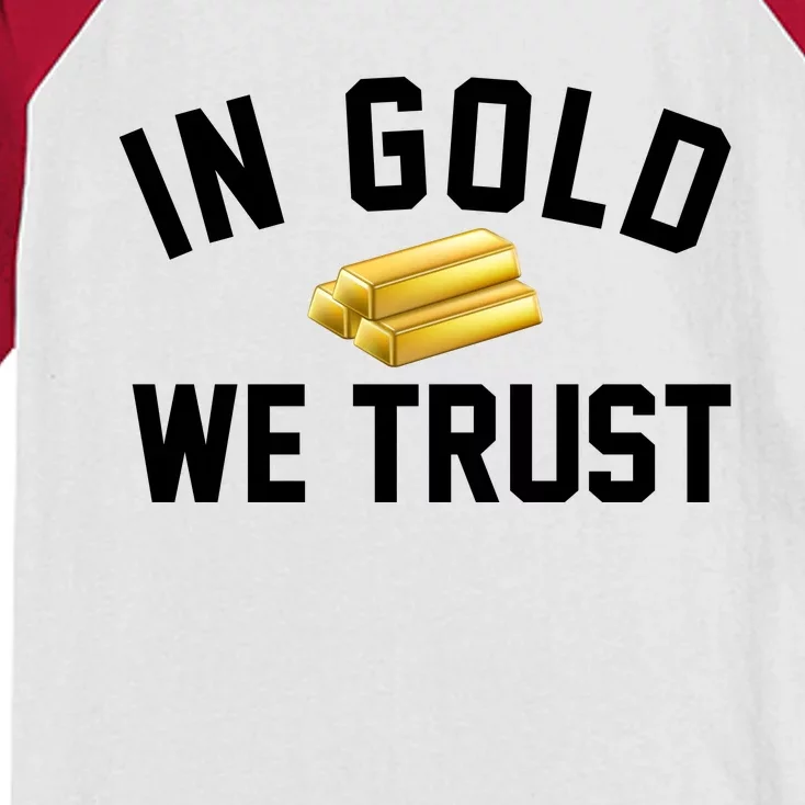 In Gold We Trust Kids Colorblock Raglan Jersey