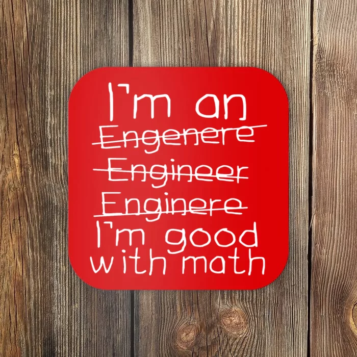 Im Good With Math Coaster