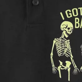 I Got Your Back Halloween Skeleton Skull Sarcastic Dry Zone Grid Performance Polo